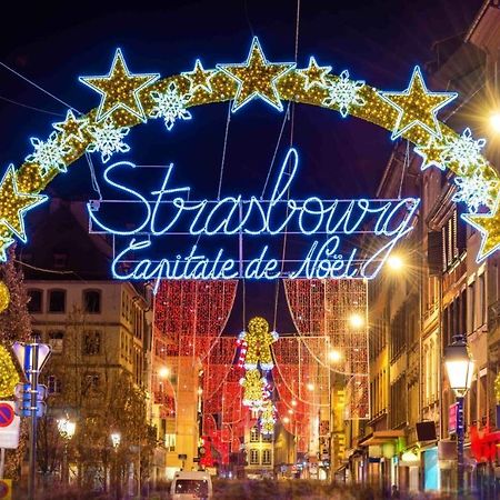 Le Carre Strasbourgeois - Logement Entier Au Centre Du Neudorf F1 المظهر الخارجي الصورة