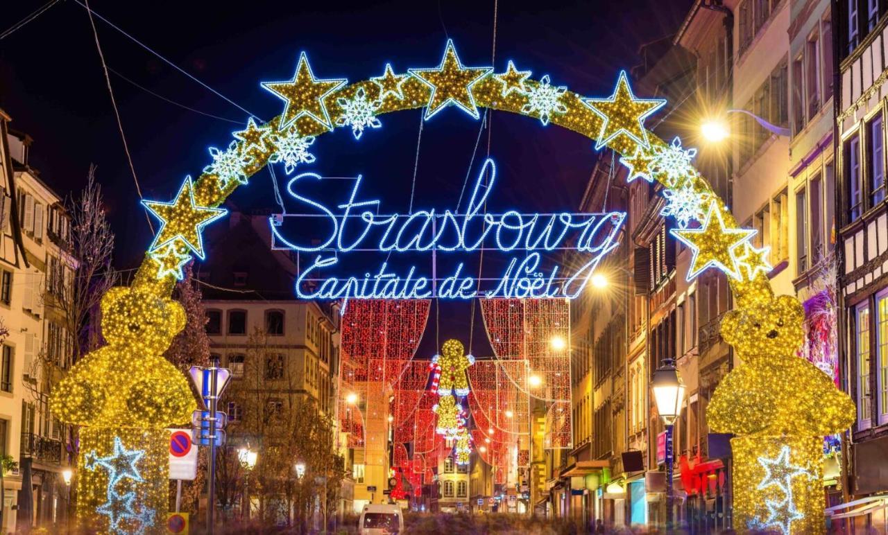 Le Carre Strasbourgeois - Logement Entier Au Centre Du Neudorf F1 المظهر الخارجي الصورة